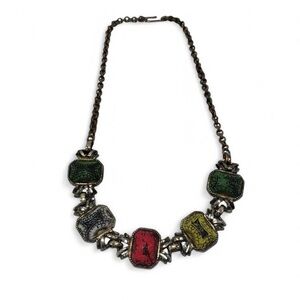 vintage gothic snake eye choker